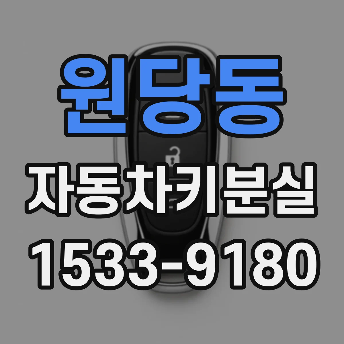 원당동 자동차키분실