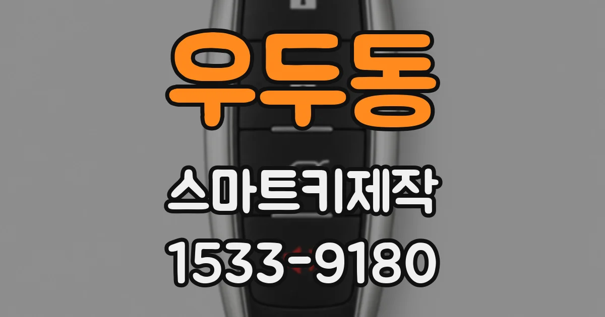 우두동 스마트키제작