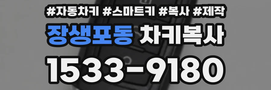 장생포동 차키복사