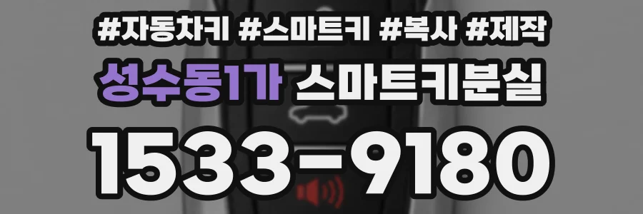 성수동1가 스마트키분실