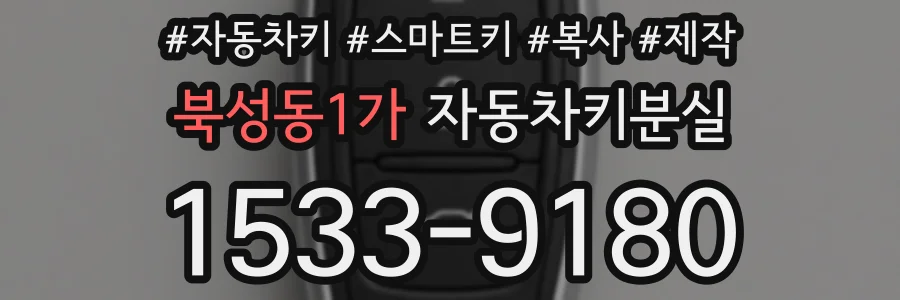 북성동1가 자동차키분실