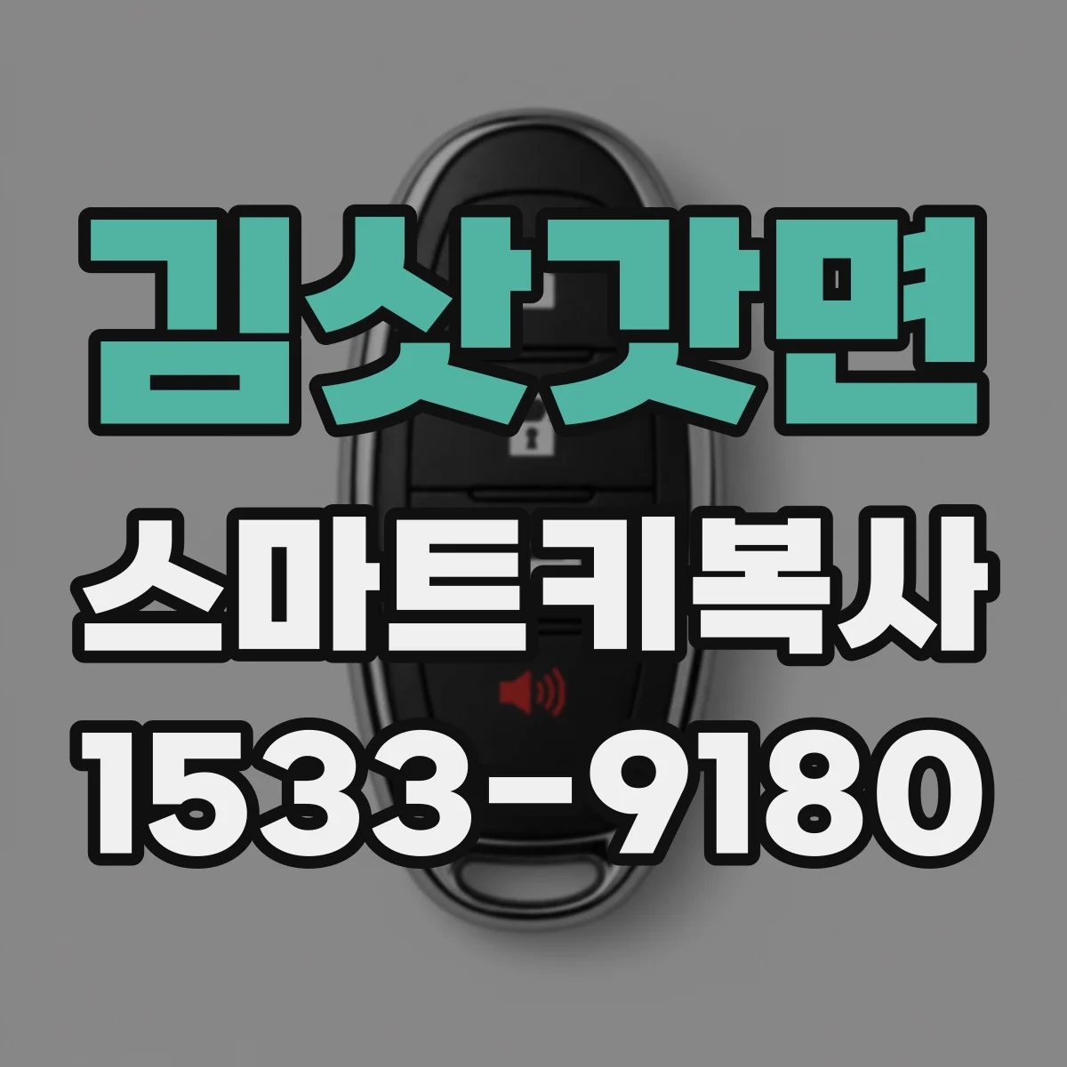 김삿갓면 스마트키복사