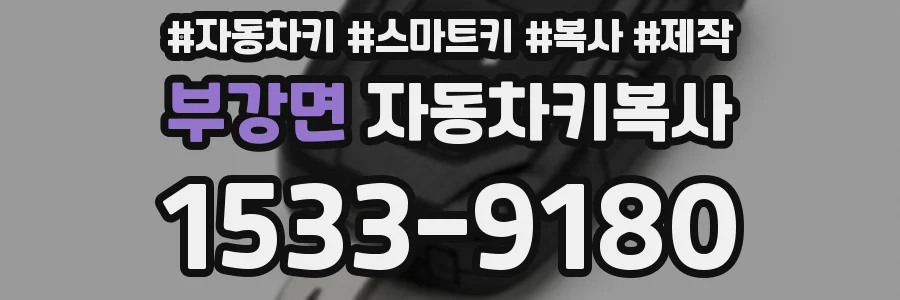 부강면 자동차키복사
