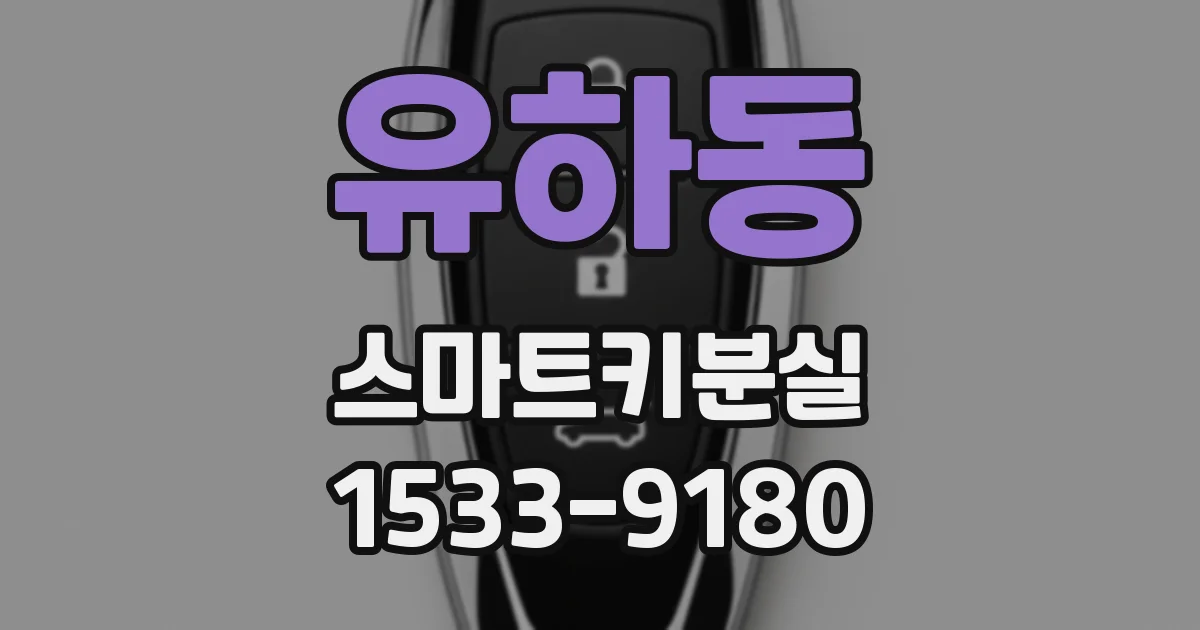 유하동 스마트키분실