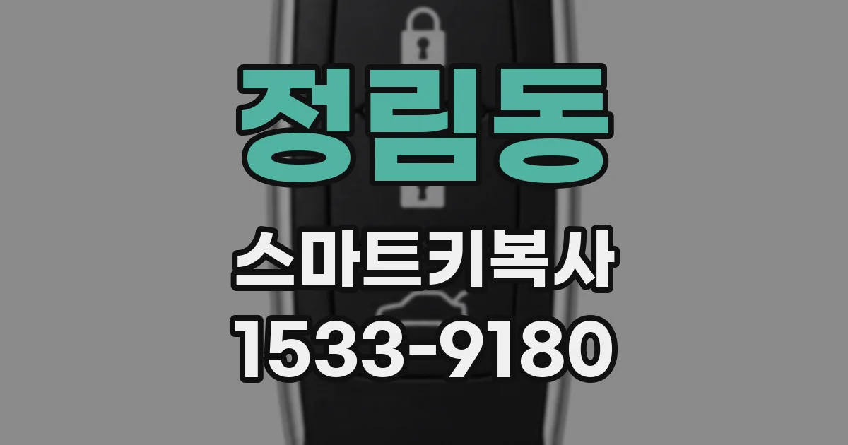 정림동 스마트키복사