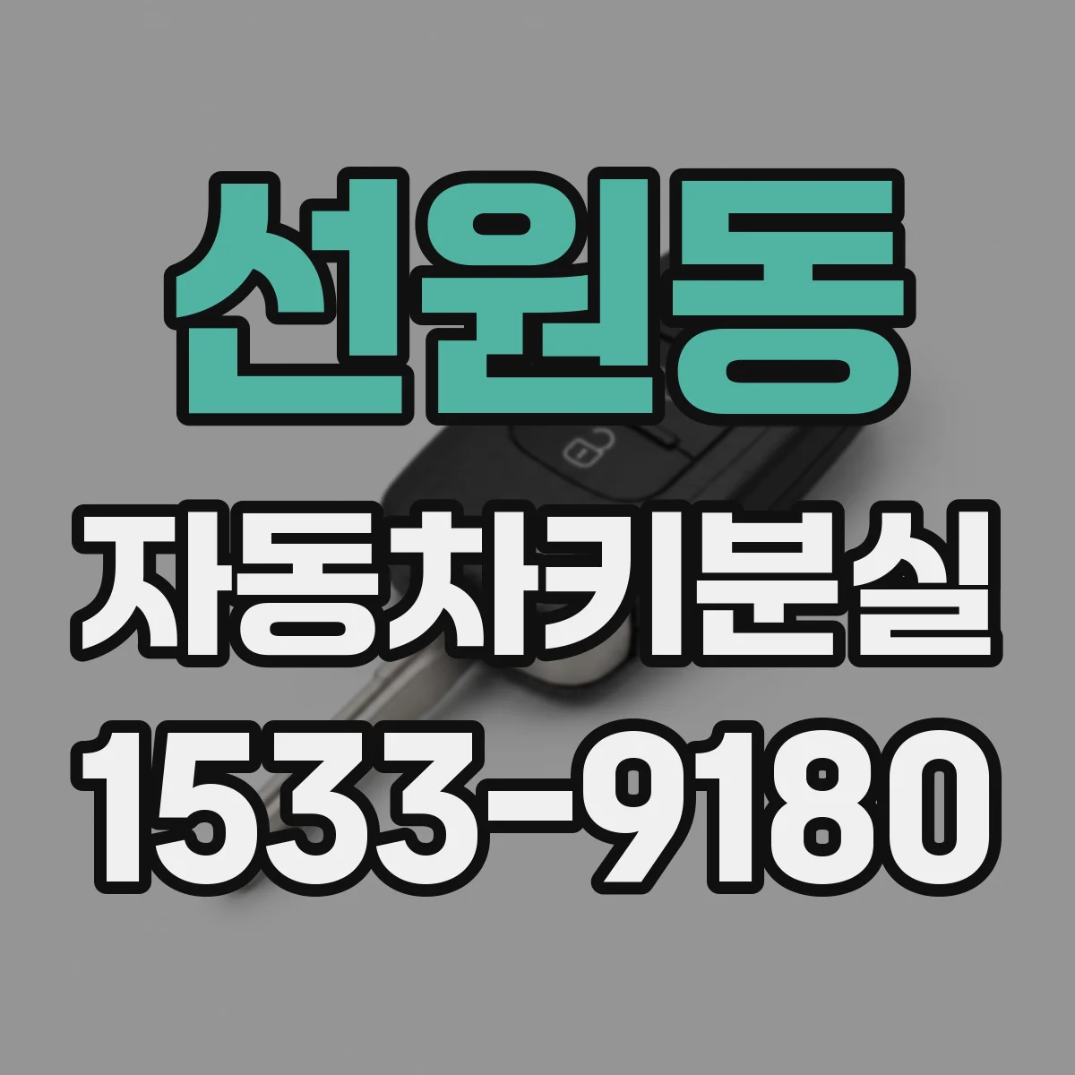 선원동 자동차키분실