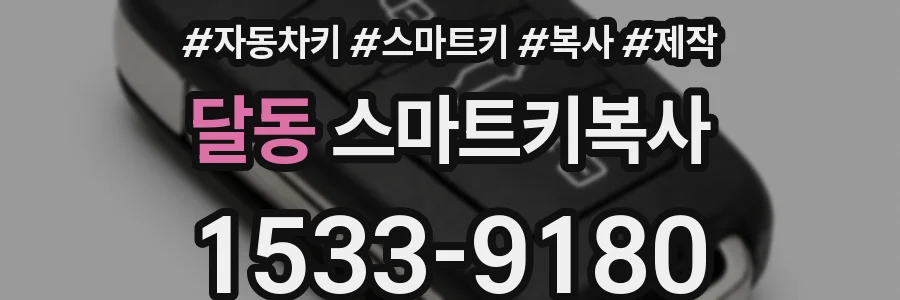 달동 스마트키복사