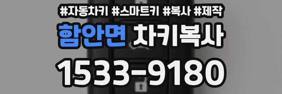 함안면 차키복사
