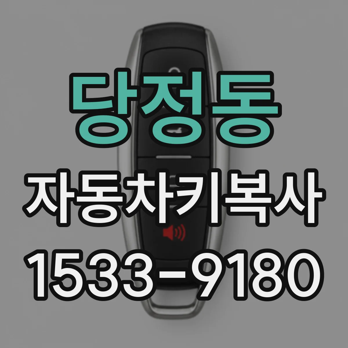 당정동 자동차키복사