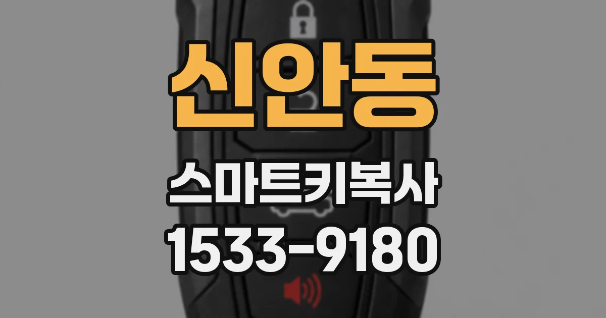 신안동 스마트키복사