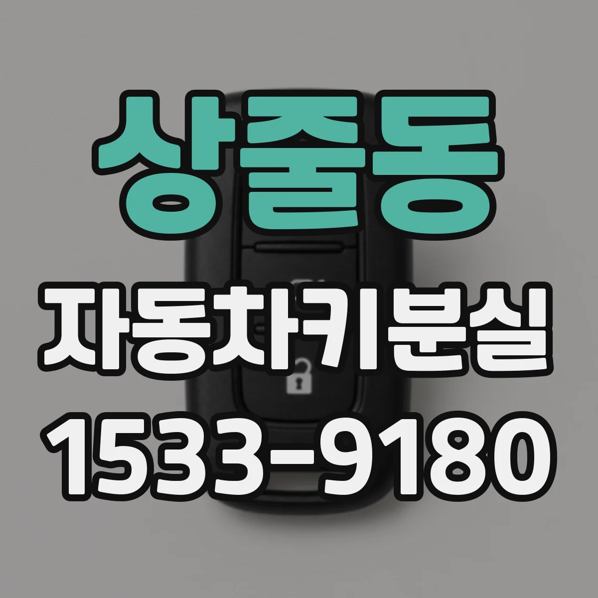 상줄동 자동차키분실