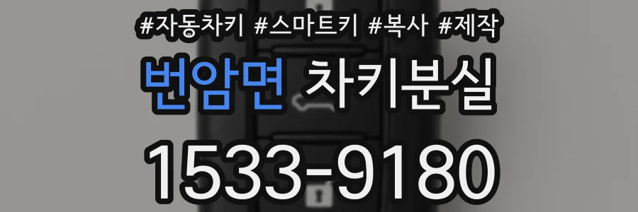 번암면 차키분실
