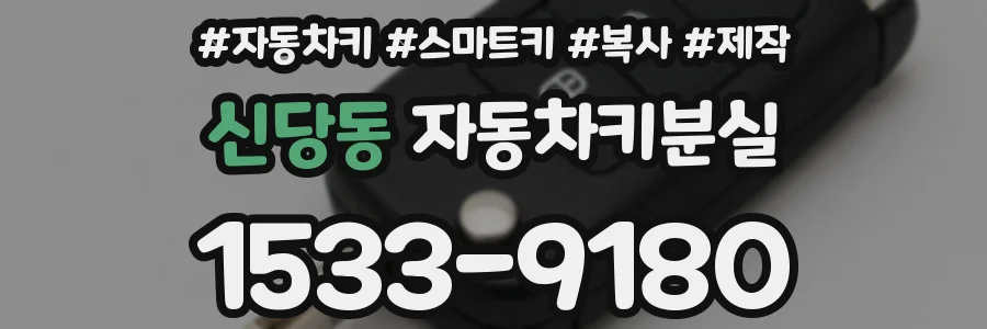 신당동 자동차키분실