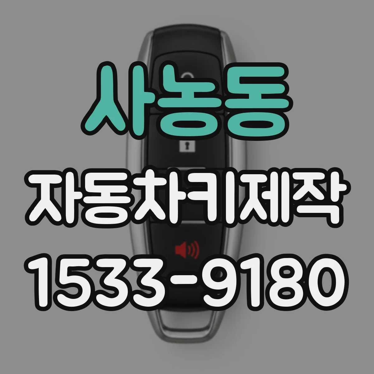 사농동 자동차키제작