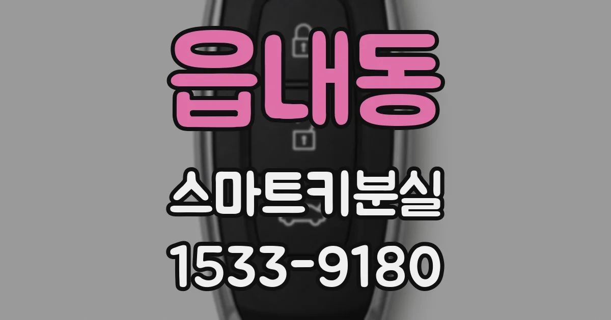 읍내동 스마트키분실
