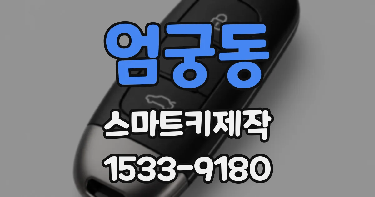 엄궁동 스마트키제작