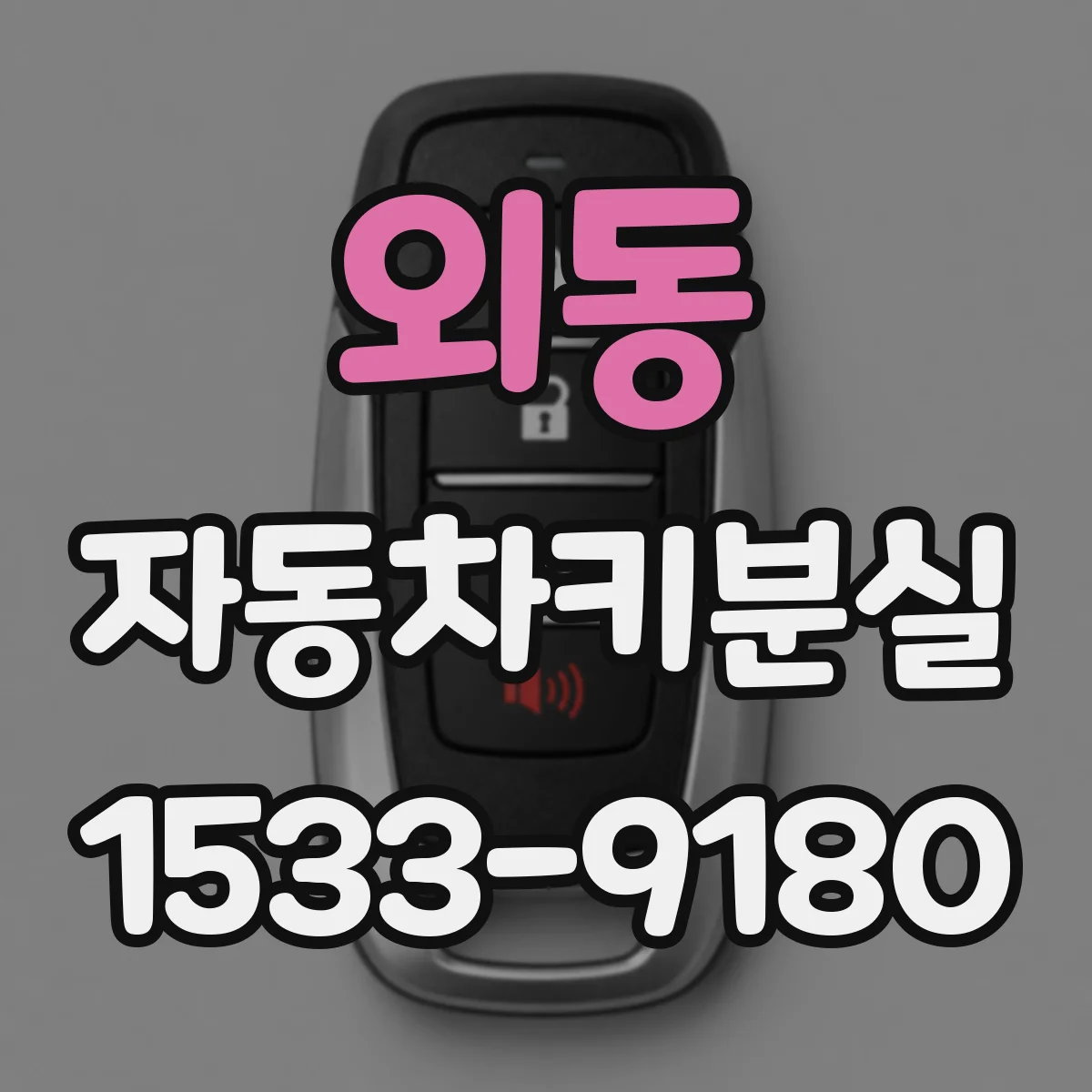 외동 자동차키분실