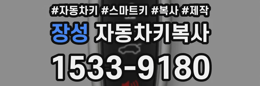 장성 자동차키복사