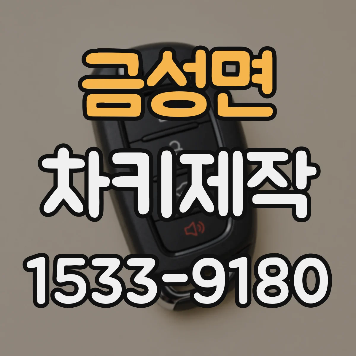 금성면 차키제작
