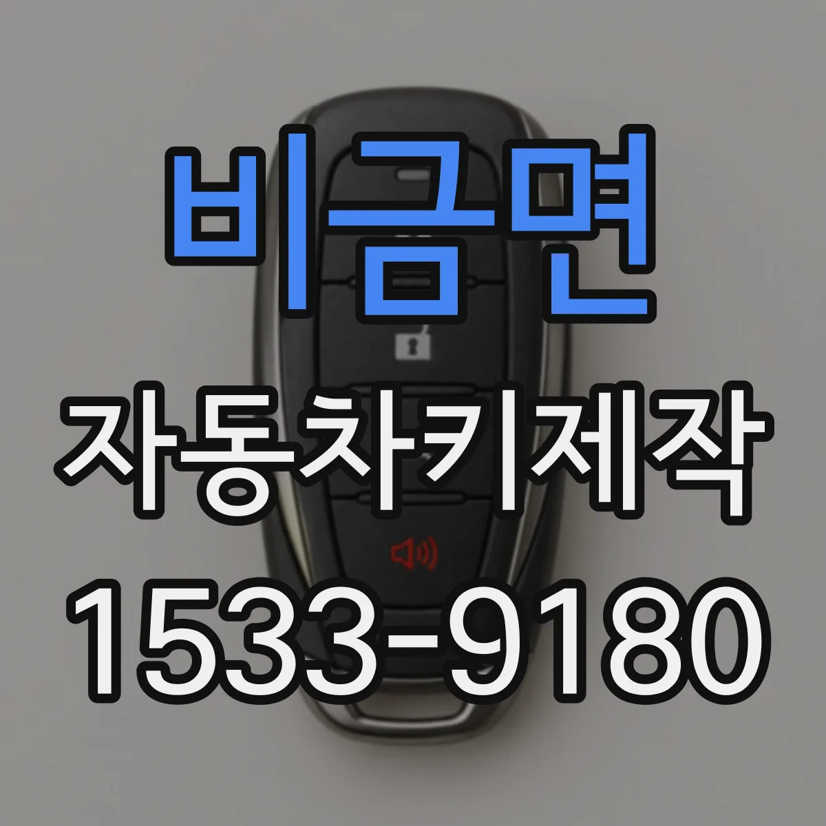 비금면 자동차키제작