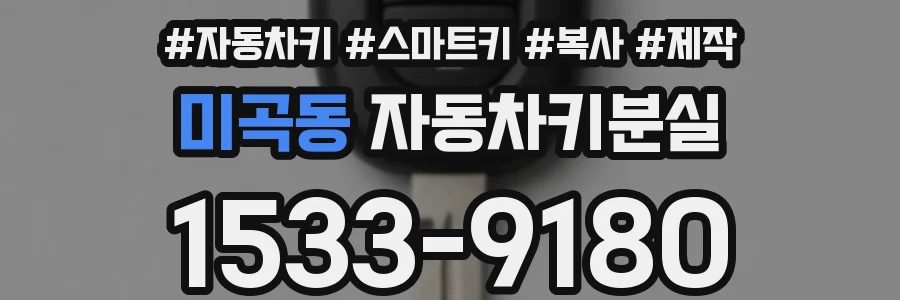 미곡동 자동차키분실