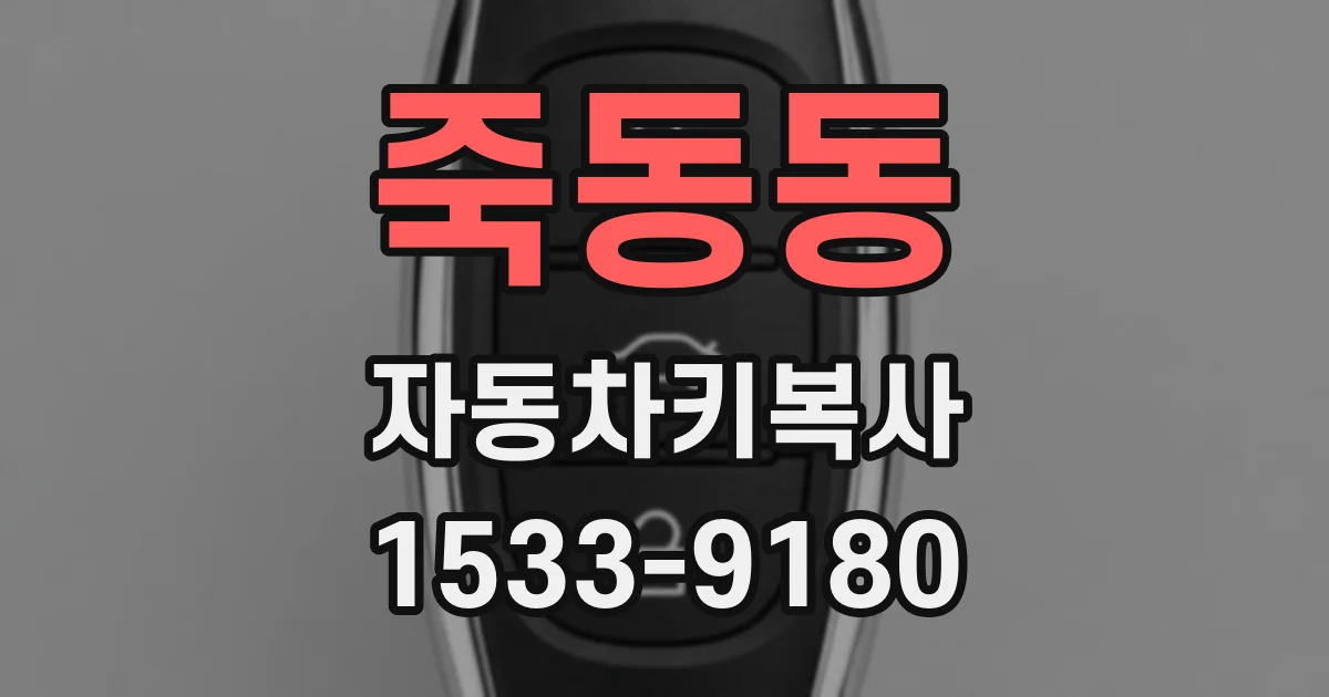죽동동 자동차키복사