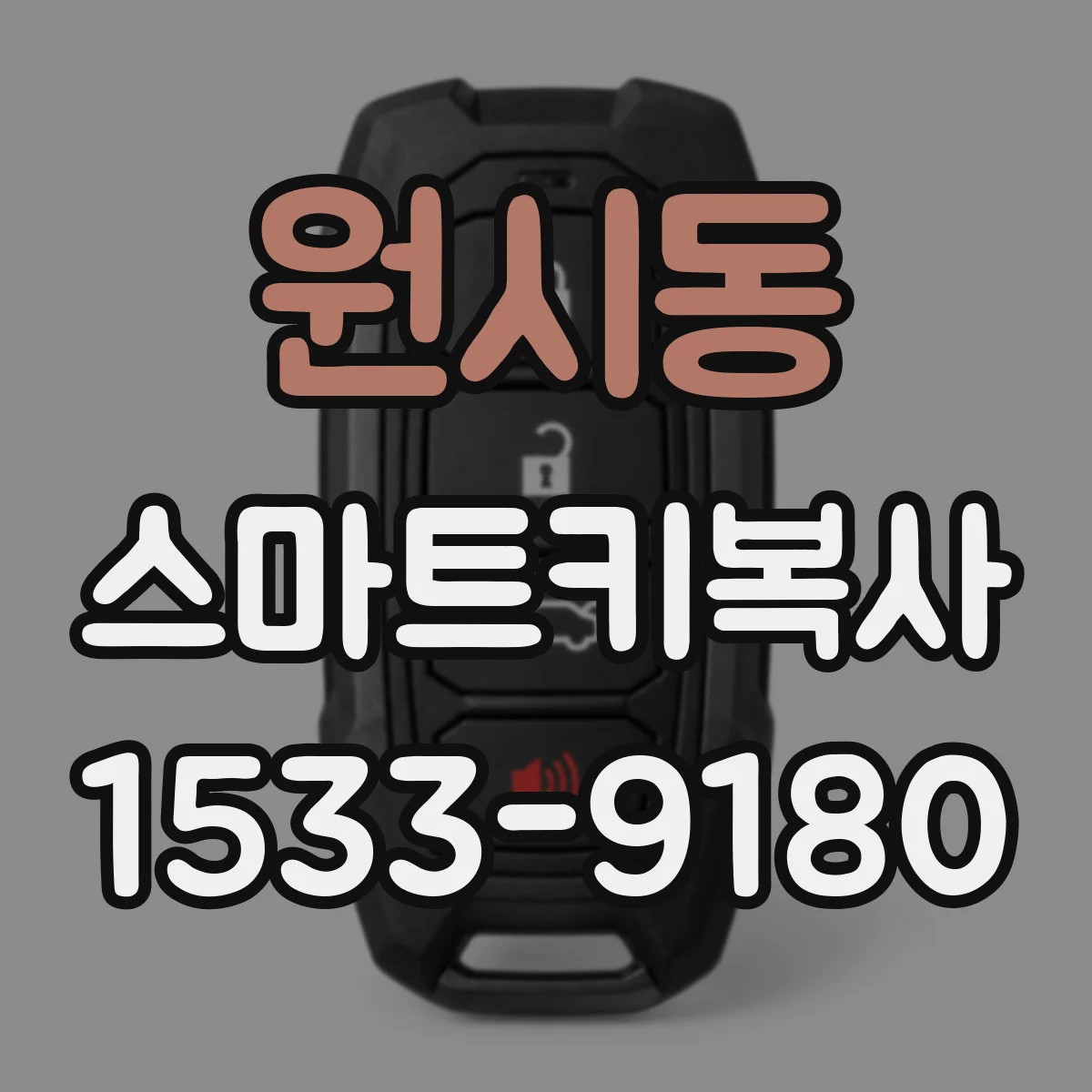 원시동 스마트키복사