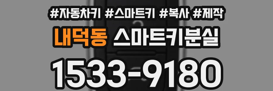 내덕동 스마트키분실