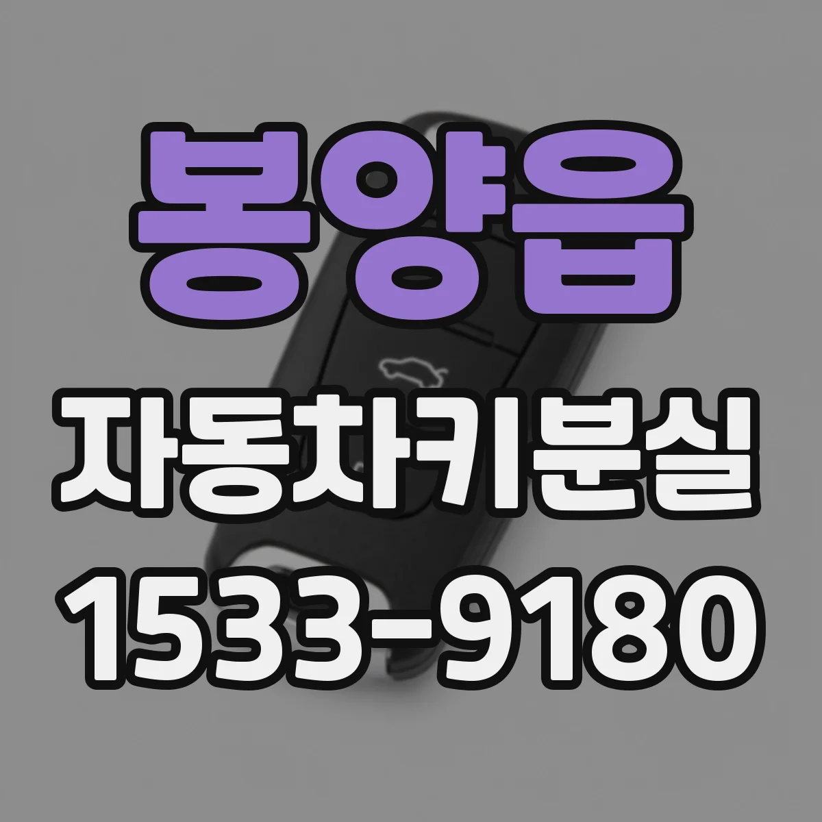 봉양읍 자동차키분실