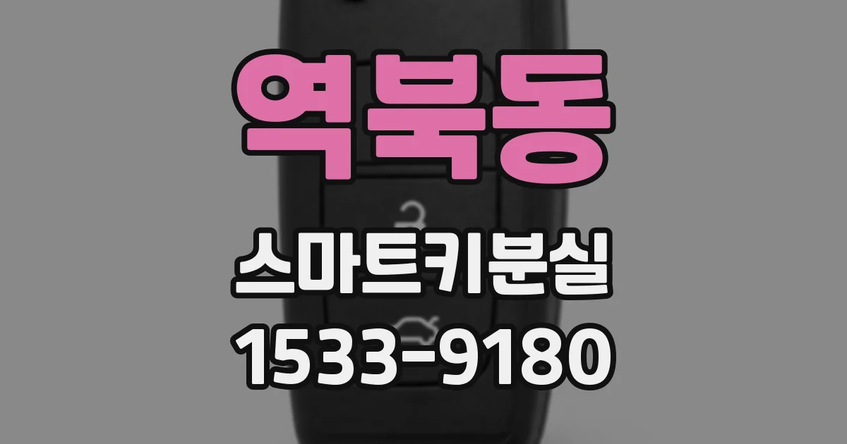 역북동 스마트키분실