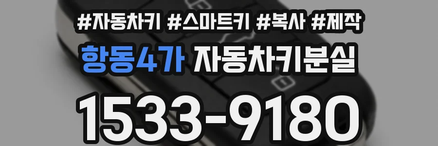 항동4가 자동차키분실