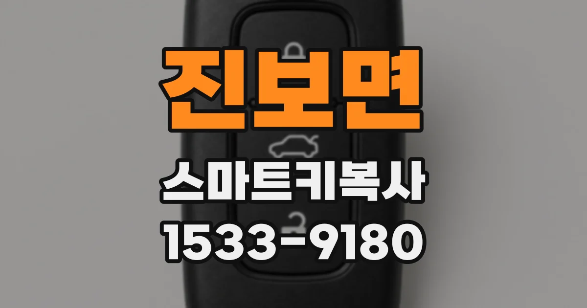 진보면 스마트키복사