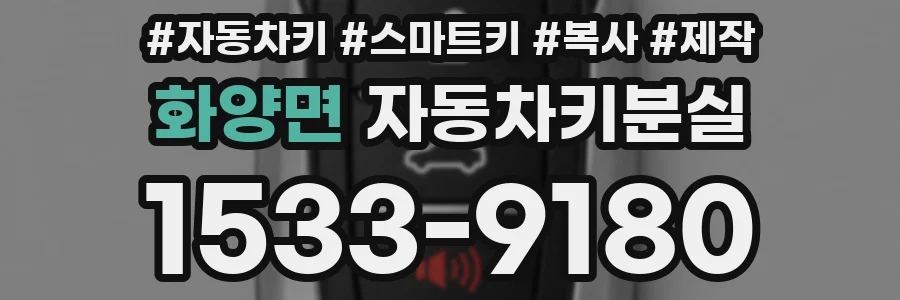 화양면 자동차키분실