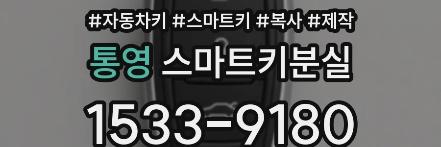 통영 스마트키분실