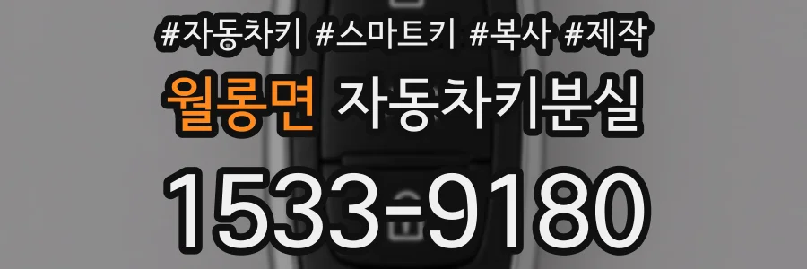 월롱면 자동차키분실