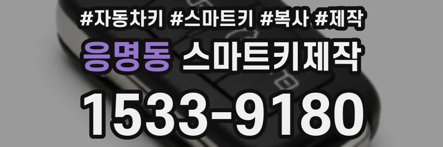 응명동 스마트키제작