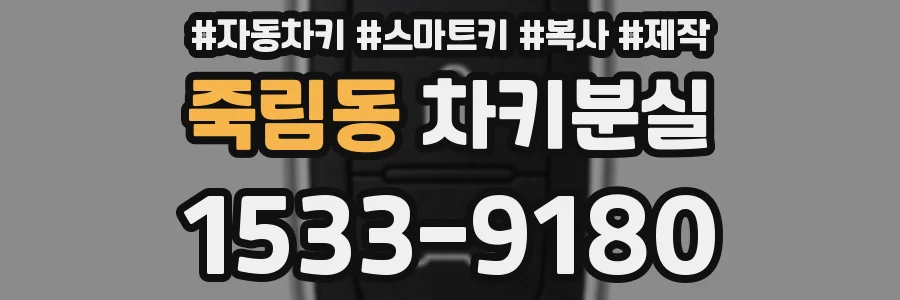 죽림동 차키분실