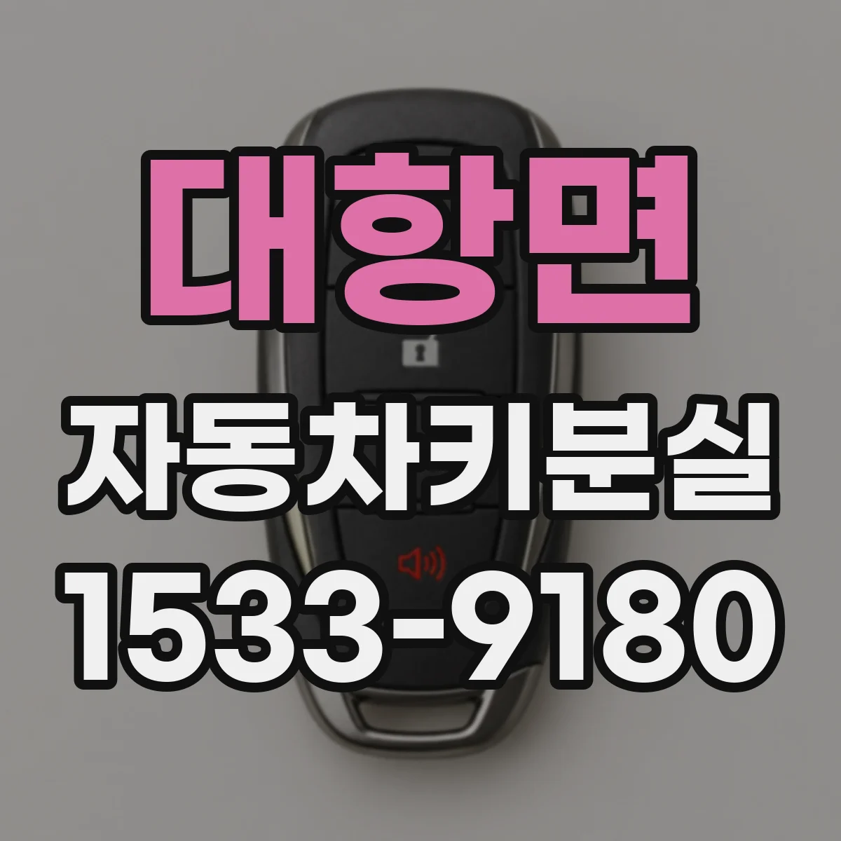 대항면 자동차키분실