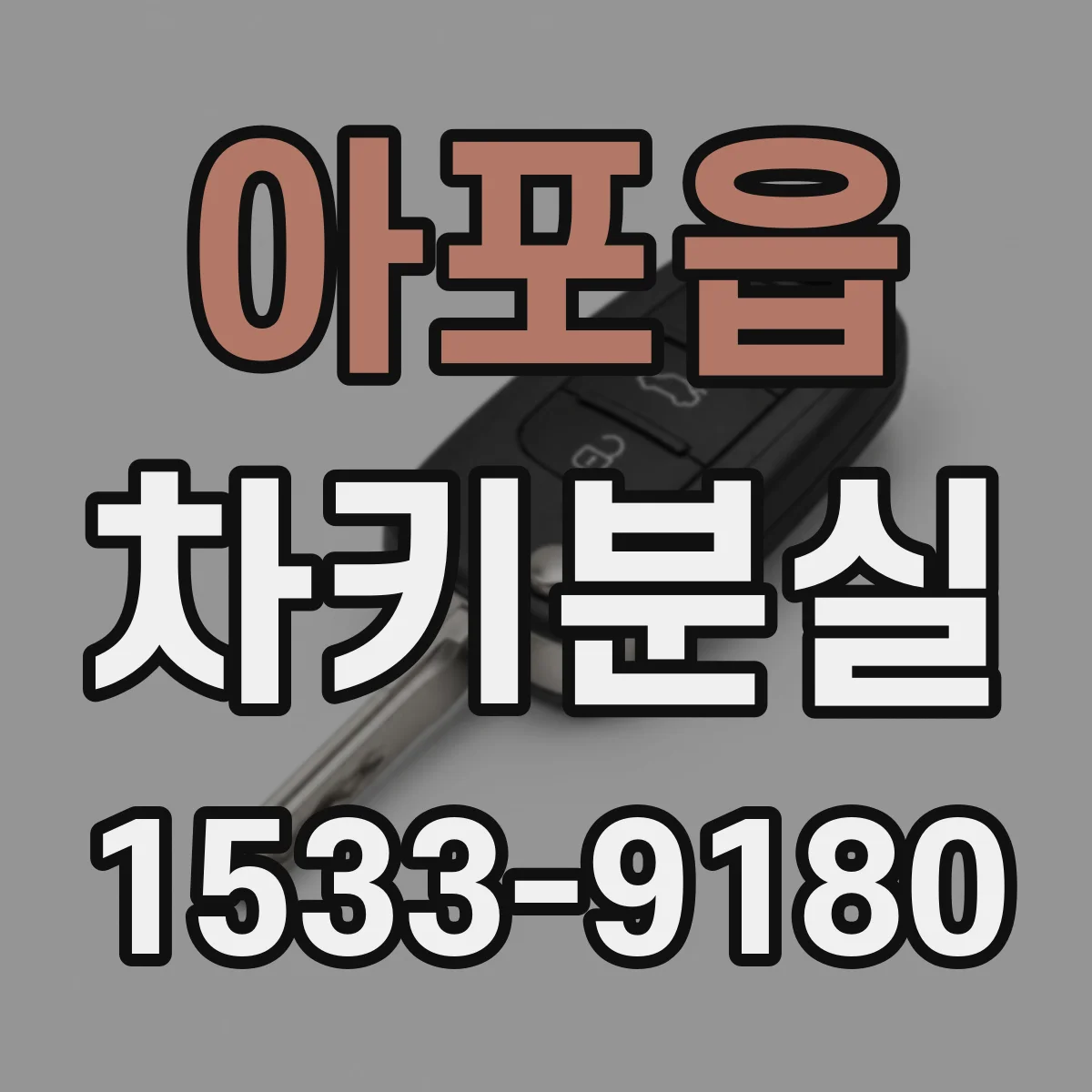 아포읍 차키분실