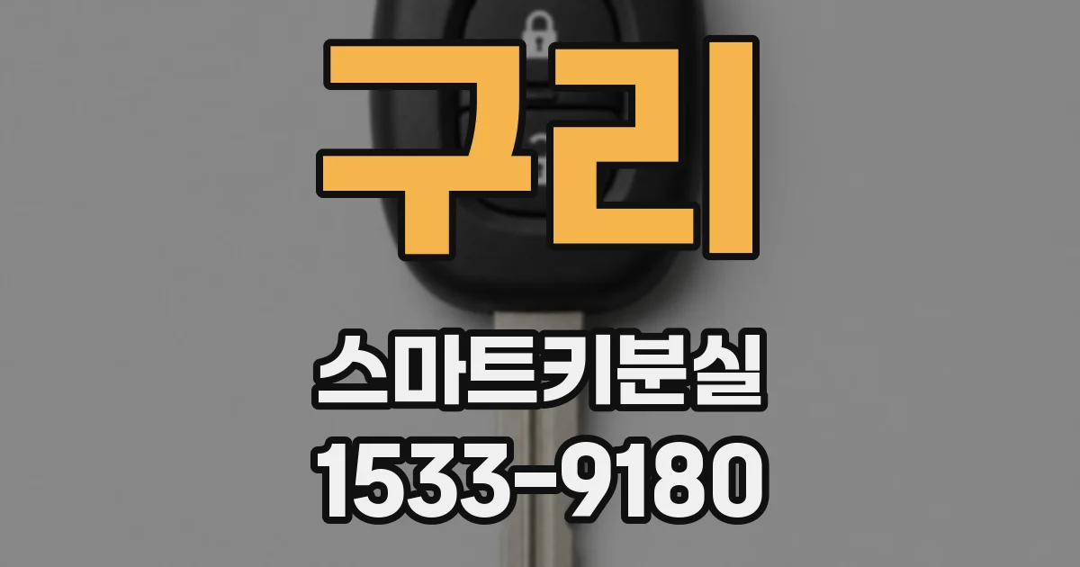 구리 스마트키분실