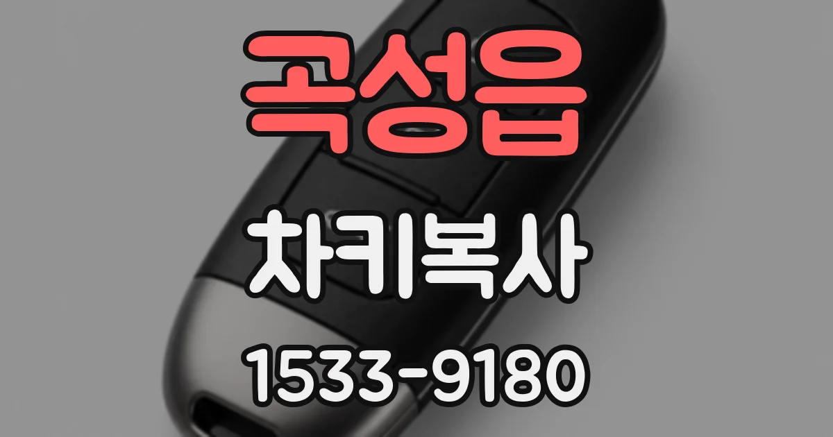 곡성읍 차키복사
