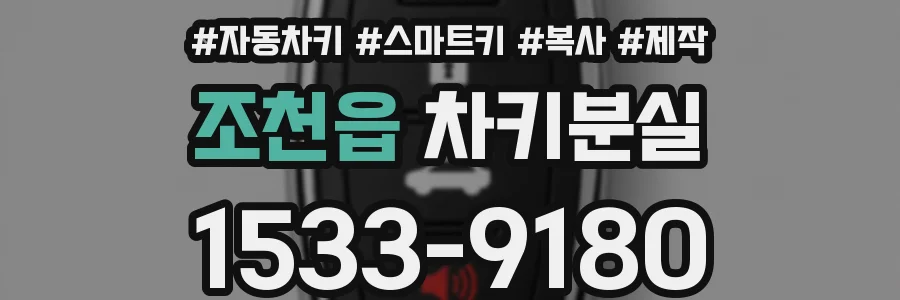 조천읍 차키분실