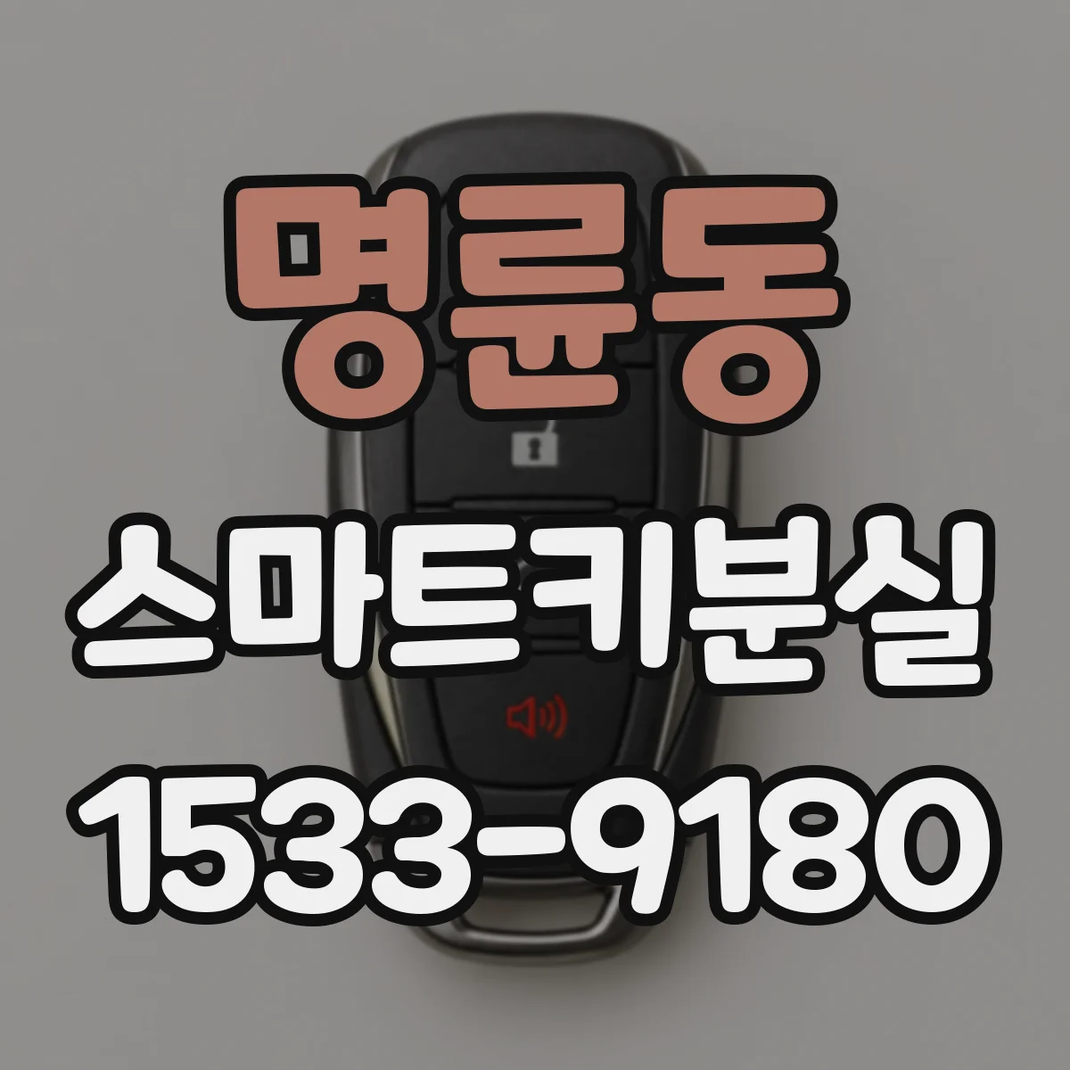 명륜동 스마트키분실