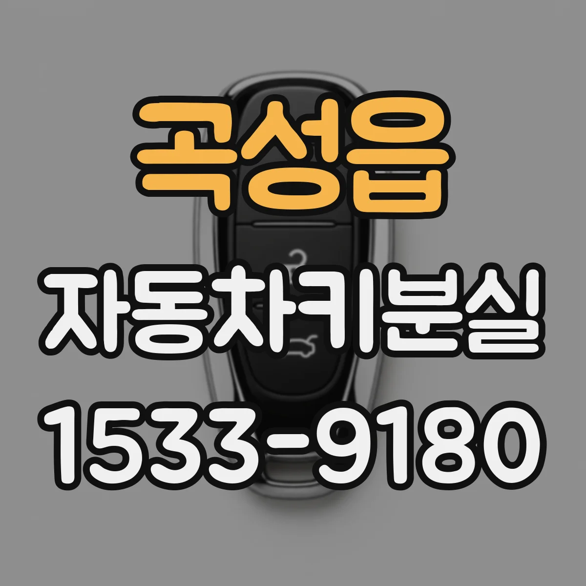 곡성읍 자동차키분실