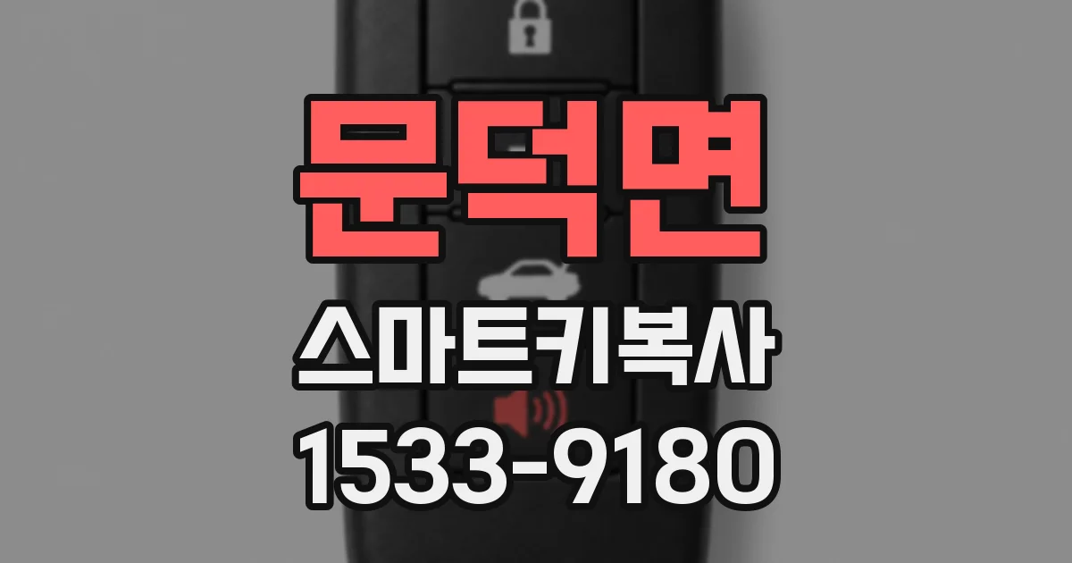 문덕면 스마트키복사