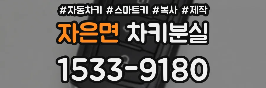 자은면 차키분실