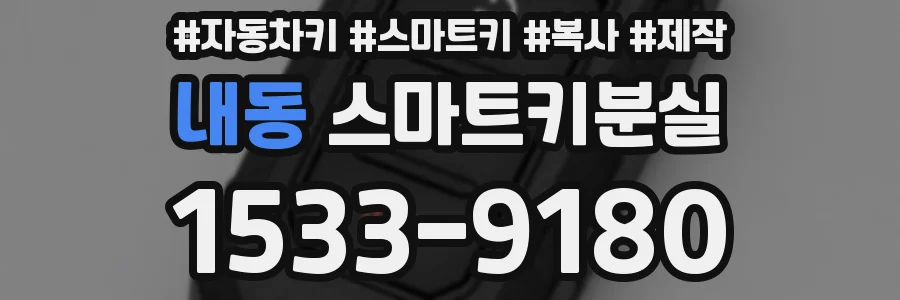 내동 스마트키분실