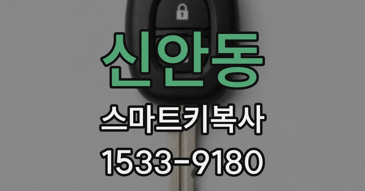 신안동 스마트키복사