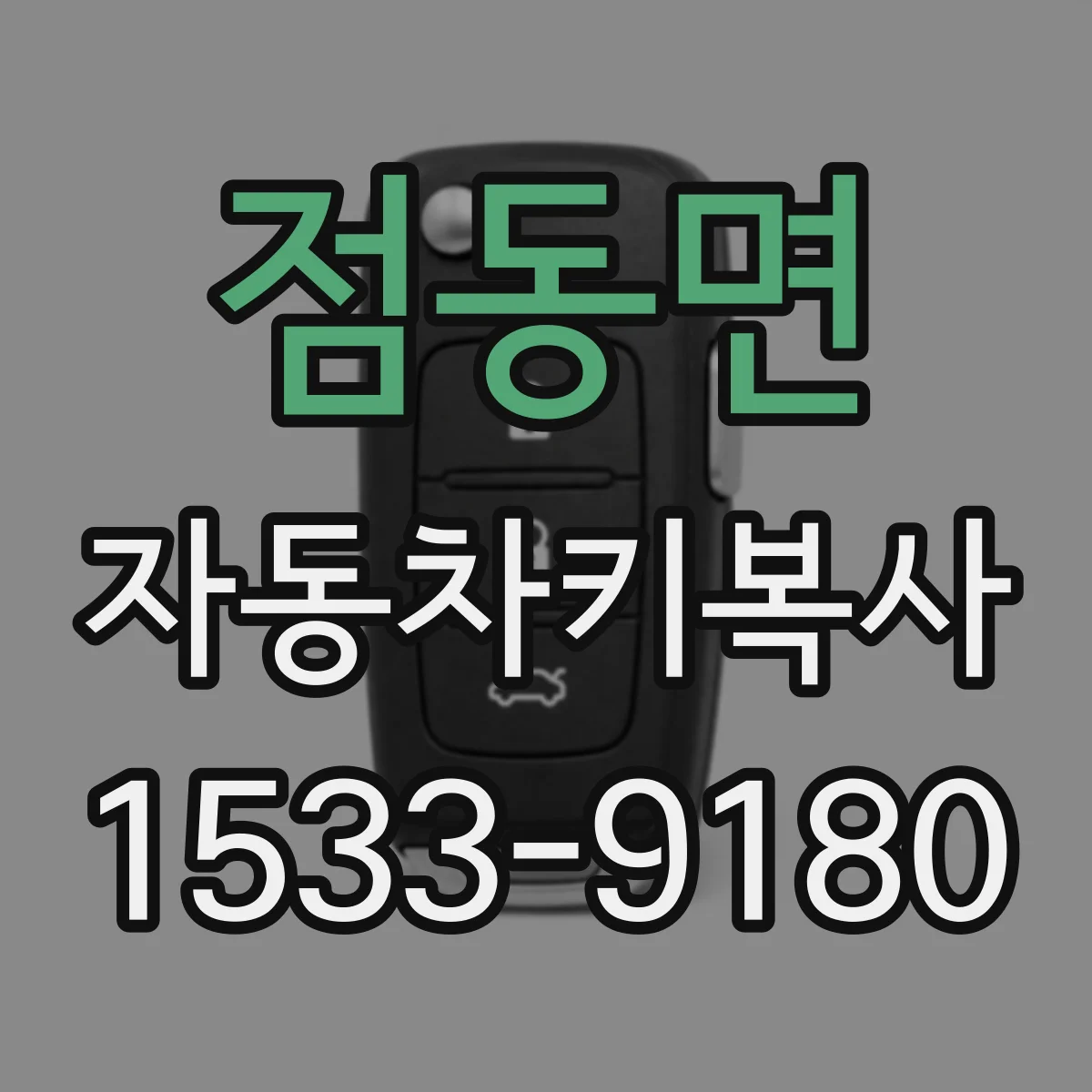 점동면 자동차키복사
