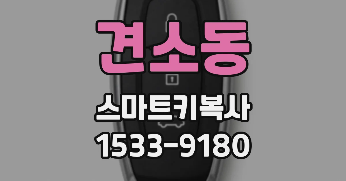 견소동 스마트키복사